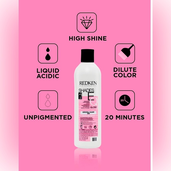 Shades EQ Gloss Demi-Permanent- Crystal Clear 000 Hair Toner - Picture 1 of 9
